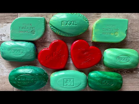 Видео: ASMR SOAP| Cutting colored soaр | Soap Carving| Резка крашенного мыла