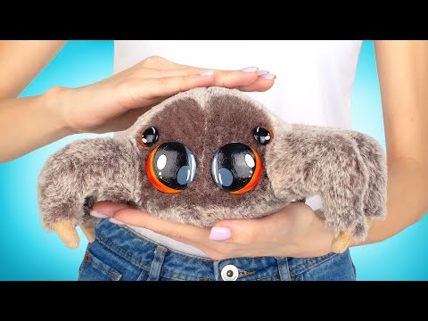 Видео: Как сделать милого паучка Лукаса