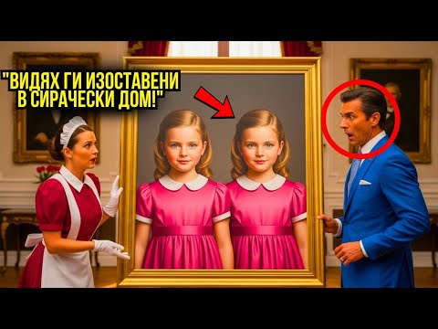 Видео: "ВИДЯХ ТЕЗИ МОМИЧЕТА В СИРАЧЕСКИЯ ДОМ", КАЗА ПОЧИСТВАЧКАТА НА МИЛИОНЕРА, КОЙТО Е ЗАГУБИЛ БЛИЗНАЧКИТ