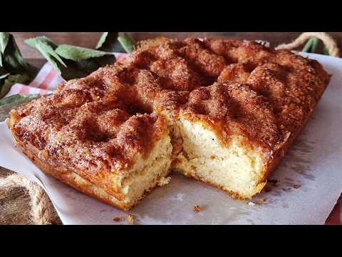 Видео: Если вы любите булочки с корицей, эта фокачча сведёт вас с ума! Пышная и карамелизированная 😍| PAXXI