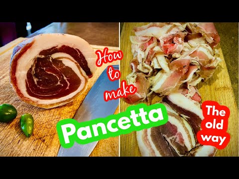 Видео: Как приготовить панчетту арротолату по старинному рецепту (итальянский бекон)