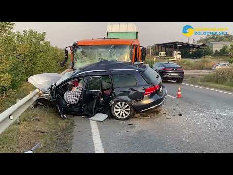 Видео: Біля Золочева сталася смертельна ДТП