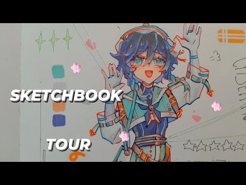 Видео: SKETCHBOOK TOUR часть 1/ часть 2