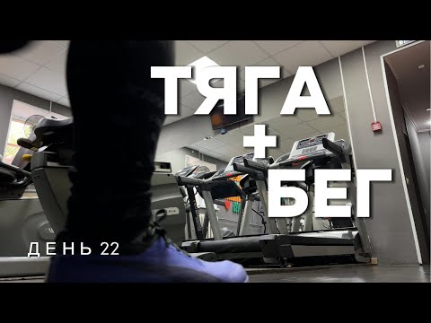 Видео: Гибридный эксперимент. День 22 | Тяга и бег в один день