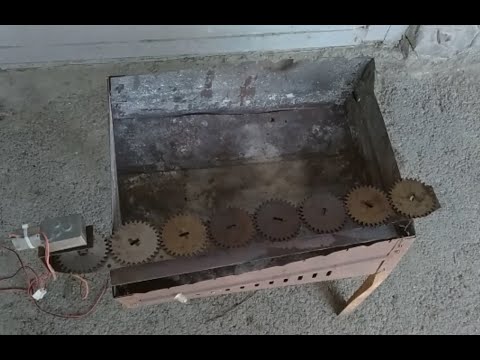 Видео: Устройство для вращения шампуров дополнение