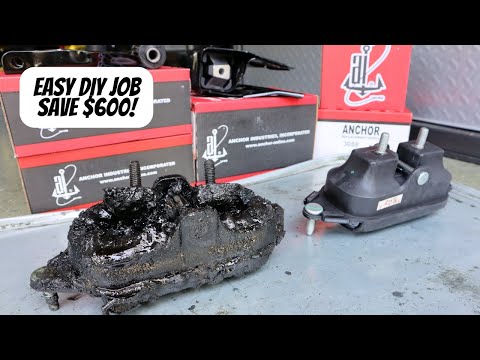 Видео: Как заменить опоры двигателя GM 3800 на Pontiac Grand Prix, Chevy Impala и других автомобилях