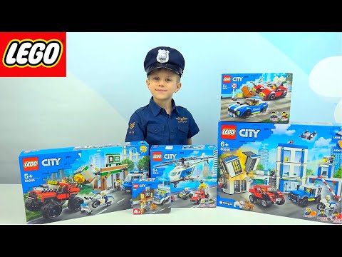 Видео: LEGO CITY Полиция, пожарные, майнкрафт, ЛЕГО Бэтмен и дугие герои