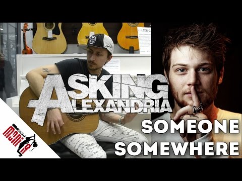 Видео: show MONICA разбор 81 - Asking Alexandria - Someone Somewhere [как играть на гитаре]