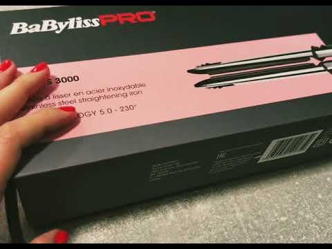 Видео: Утюг Babyliss Pro Elipsis 3000 ! ОБЗОР НА ЛУЧШИЙ УТЮЖОК!