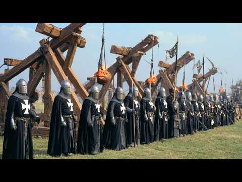 Видео: Могущественные Песнопения Рыцарей-Тамплиеров Во Время Осады Замка | Музыка, Пробуждающая Силу