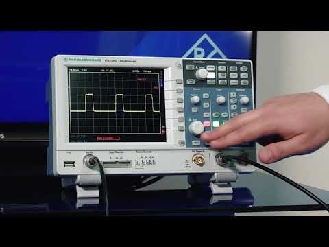 Видео: Осциллограф ROHDE & SCHWARZ RTC1000. Руководство по эксплуатации часть 2
