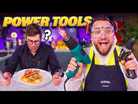 Видео: Мы готовили ТОЛЬКО с помощью самодельных инструментов и электроинструментов. Но разве шеф-повар м...