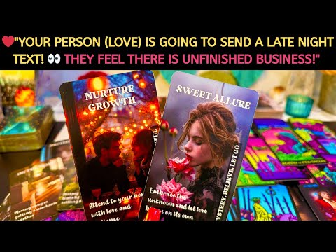 Видео: ❤️ «Твой любимый человек собирается отправить тебе сообщение поздно ночью! Он чувствует, что у не...