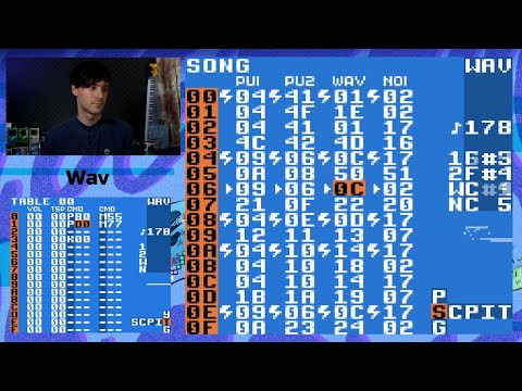 Видео: Инструменты LSDJ: Kick drum на всех каналах.