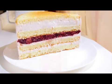 Видео: Вишнево-йогуртовый торт. Нежный и легкий.