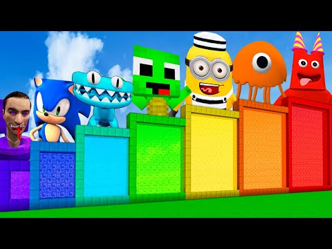 Видео: НАШЁЛ ВСЕ СТРАННЫЕ ПОРТАЛЫ В МАЙНКРАФТ ЗОМБАК