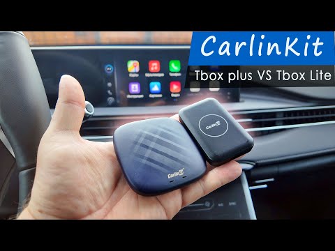 Видео: Андроид  и беспроводной CarPlay в любой авто. Сравнение CarlinKit Tbox Plus и Tbox Lite