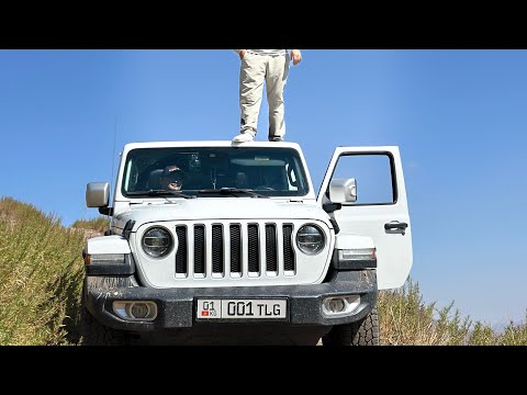 Видео: Jeep Wrangler в ущелье Шамси -выдержит ли он горы Кыргызстана? 🏔️#shortvideo #automobile #рек #горы 