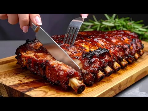 Видео: Я больше не жарю! Секретный Трюк идеальных Ребрышек барбекю! Сочные, нежные, идеальные.