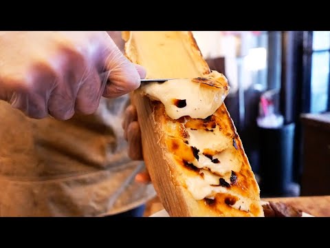 Видео: Нью-Йорк еда - Стейк и Бургер Раклет чесночное масло филе миньон Америка