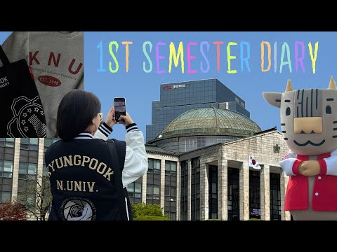 Видео: [ENG/KOR sub] Как прошел мой первый семестр в корейском университете? [1 semester diary]