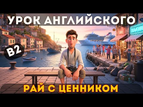 Видео: Английский на слух B2: рай, который мы продали — история о цене туризма