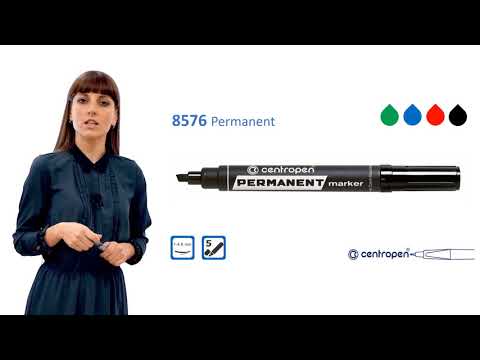 Видео: Видеопрезентация: #Centropen Перманентные #маркеры