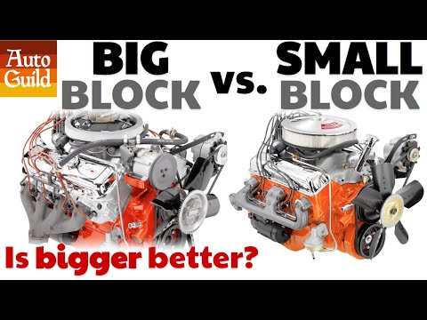 Видео: Сравнение двигателей Chevy Big Block и Small Block