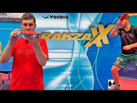 Видео: Накладка YASAKA Rakza XX! Обзор инвентаря для настольного тенниса!