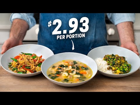 Видео: Недорогие и полезные ужины за 30 минут или меньше!