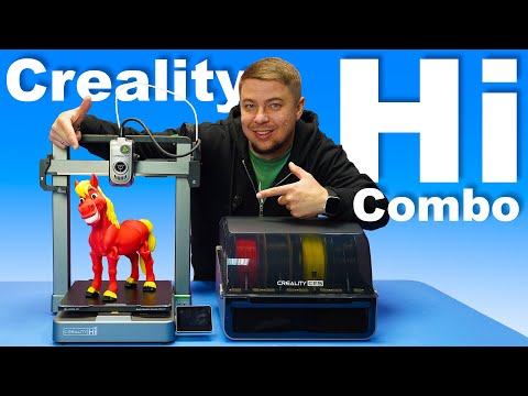 Видео: CREALITY HI Combo - идеальный 3D принтер для печати игрушек? #3d #обзор #3dprinting