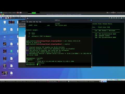 Видео: Подробное прохождение машины DC: 1 VulnHub [Timcore]