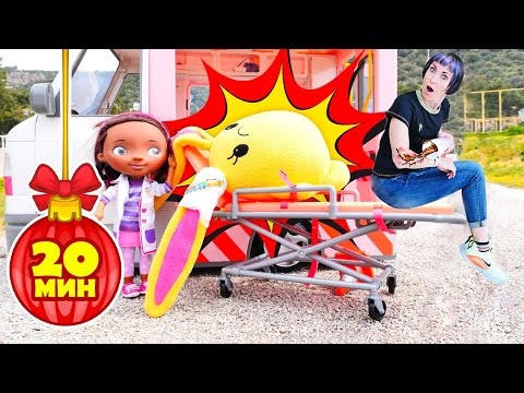 Видео: Маша Капуки Кануки и ИГРЫ В ДОКТОРА | Видео для девочек МАМА ДЛЯ ЛАКИ - сборник!