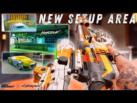 Видео: Коллаборация Cyberpunk представляет новую зону подготовки к TV Station — Arena Breakout