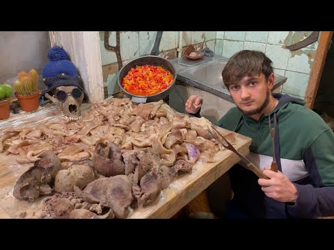 Видео: СВИНОЙ ПАШТЕТ ИЗ ШКУР И ПЕЧЕНИ | БАЗА КОРМИТ