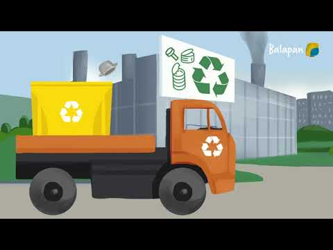 Видео: Әткеншек: Қоқысты сұрыптау