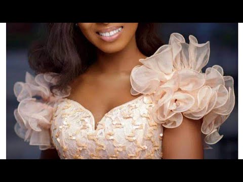 Видео: Как сделать объемный рукав с оборкой без лески.