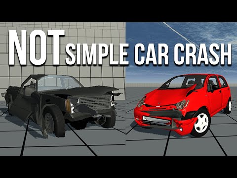 Видео: НОВАЯ ФИЗИКА в Simple Car Crash! Теперь это похоже на BeamNG?! Обзор модов в Not Simple Car Crash!