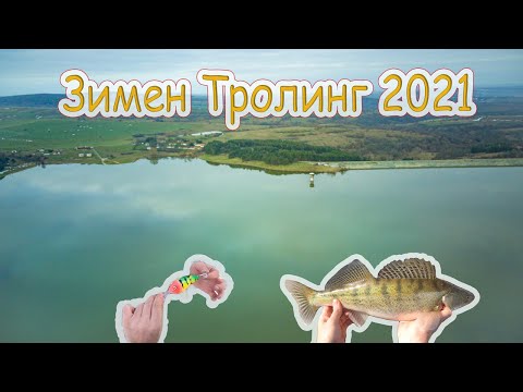 Видео: Зимен тролинг на бели риби 2021. Успешен нов ръчен воблер!