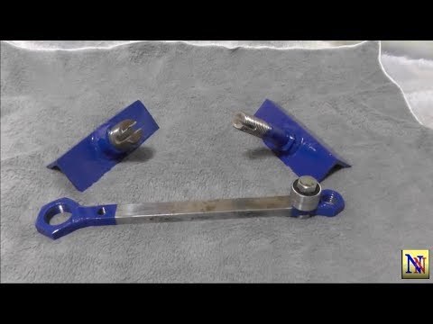 Видео: Приспособление для гибки полосы, прутка до 6 мм