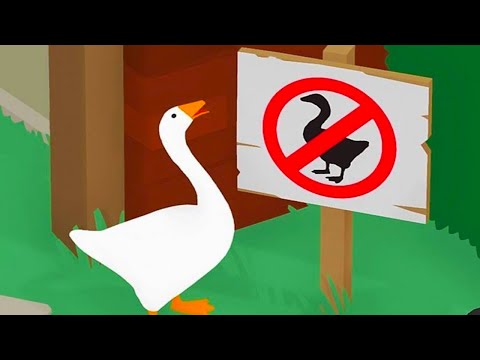 Видео: Симулятор Гуся с Кидом #1 Untitled Goose Game на пурумчата