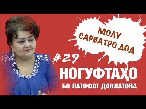 Видео: Ногуфтахо бо Латофат Давлатова (2020)