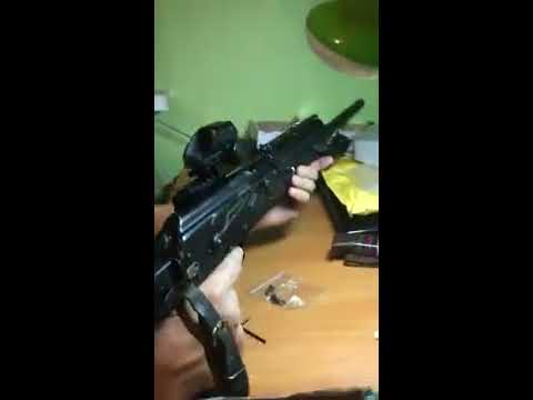 Видео: Коллиматорный прицел для Сайги 12С