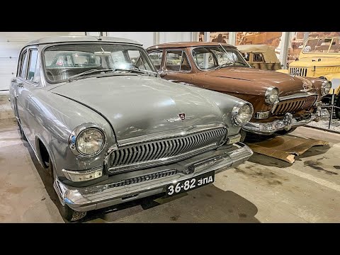 Видео: Сразу 2 КАПСУЛЫ ВРЕМЕНИ: ГАЗ-21 Волга 2-й и 3-й серии с малым пробегом в родной краске