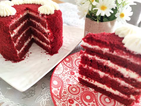 Видео: Торт ЧЕРВОНИЙ ОКСАМИТ! RED VELVET CAKE! Улюблений десерт для святкувань і просто для задоволення!