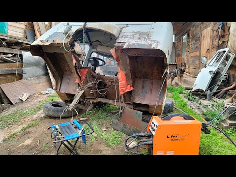 Видео: Ремонт кабины УАЗ 3303. Часть 2
