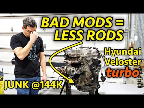 Видео: ПРЕВЫСИЛ ГРАНИЦУ! Hyundai Veloster 1.6L Turbo Gamma УНИЧТОЖЕН путём модернизации запущенного двиг...