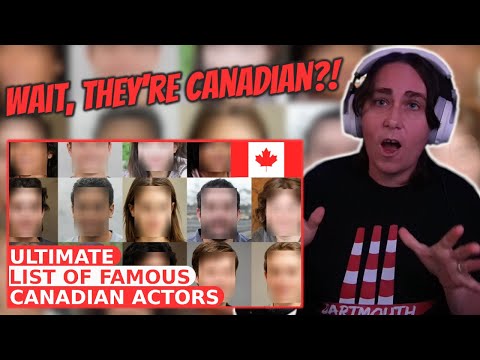 Видео: Полный список известных канадских актёров | Реакция австралийцев | AussieTash