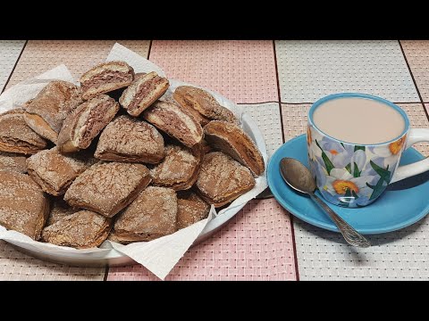 Видео: "Жизнь на пенсии".. Потрясающе вкусная выпечка "ПЕЧЕНЬЕ НА КЕФИРЕ"🥮👍