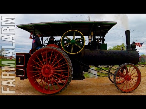 Видео: Каково это — управлять паровым двигателем Case мощностью 65 л.с. | Steam School, Маунт-Плезант, ш...